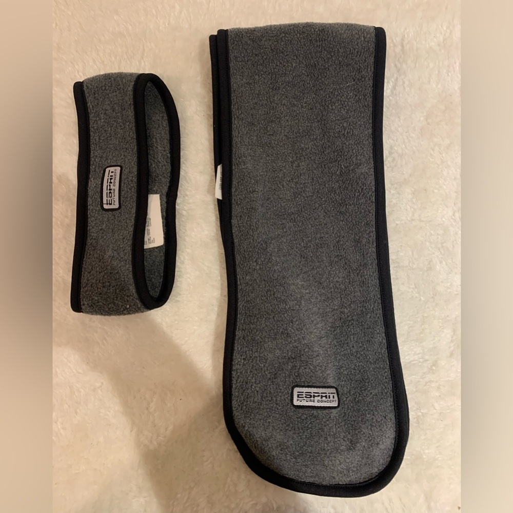 Esprit Fleece Winter scarf & headband